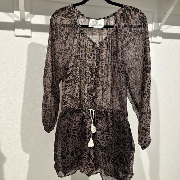 Leopard Romper - Picture 2 of 6